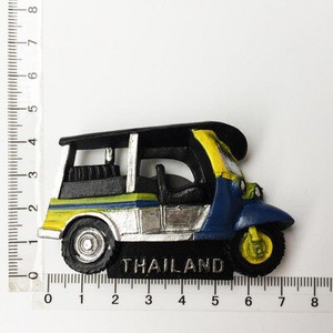 BABELEMI 1ks živicový 3D magnet na chladničku Thajsko Bangkok Chiang Mai Phuket Pattaya Koh Chang turistické suveníry magnety na chladničku