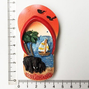 BABELEMI 1ks živicový 3D magnet na chladničku Thajsko Bangkok Chiang Mai Phuket Pattaya Koh Chang turistické suveníry magnety na chladničku