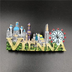 BABELEMI Hiina Jaapan Austria Tšehhi Venemaa Türgi Tai USA India Külmkapimagnetid 3D Külmkapimagnet Reisimeene kaunistus