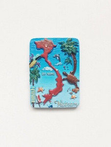 Filipine Vietnam Laos Cambodgia Sri Lanka Magnet de frigider din rășină Suveniruri turistice Magneți de frigider 3D Autocolant Cadouri