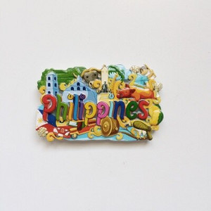 Filipine Vietnam Laos Cambodgia Sri Lanka Magnet de frigider din rășină Suveniruri turistice Magneți de frigider 3D Autocolant Cadouri