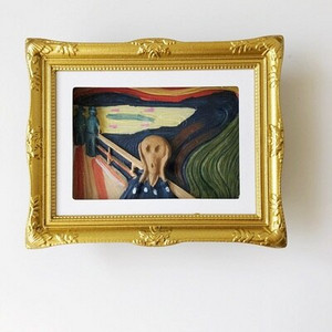 BABELEMI Nova svjetski poznata slika Monet Klimt Van Gogh Li Mengke Ge ukrasi Beizhai smola Magneti za hladnjak Dekoracija