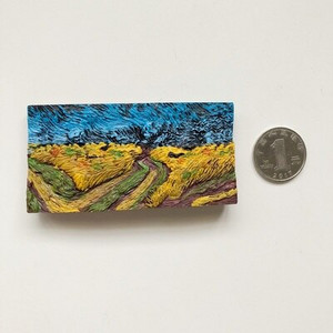 BABELEMI Nova svjetski poznata slika Monet Klimt Van Gogh Li Mengke Ge ukrasi Beizhai smola Magneti za hladnjak Dekoracija