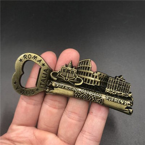 BABELEMI Luxusná kovová 3D magnetická nálepka na chladničku, britská, Talianska, Rím, Francúzsko, USA, Katar, cestovná suvenírová dekorácia do kuchyne