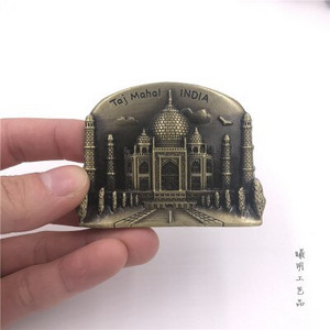 Aukštos kokybės metalas Prancūzija JAV Italija Dubajus Malaizija Indija Izraelis Šaldytuvas Magnetai Turistiniai Suvenyrai Šaldytuvas Magnetiniai lipdukai