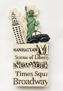 BABELEMI JAV Šaldytuvo magnetai Niujorkas Las Vegasas Čikaga San Franciskas Majamis Aliaska Suvenyrai Šaldytuvo magnetas Namų dekoravimas