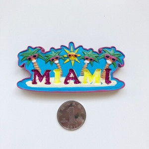 BABELEMI JAV Šaldytuvo magnetai Niujorkas Las Vegasas Čikaga San Franciskas Majamis Aliaska Suvenyrai Šaldytuvo magnetas Namų dekoravimas