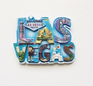 BABELEMI JAV Šaldytuvo magnetai Niujorkas Las Vegasas Čikaga San Franciskas Majamis Aliaska Suvenyrai Šaldytuvo magnetas Namų dekoravimas