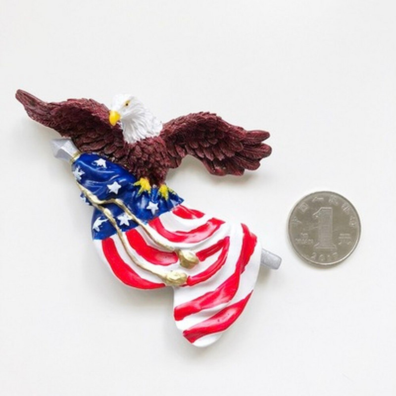 BABELEMI JAV Šaldytuvo magnetai Niujorkas Las Vegasas Čikaga San Franciskas Majamis Aliaska Suvenyrai Šaldytuvo magnetas Namų dekoravimas