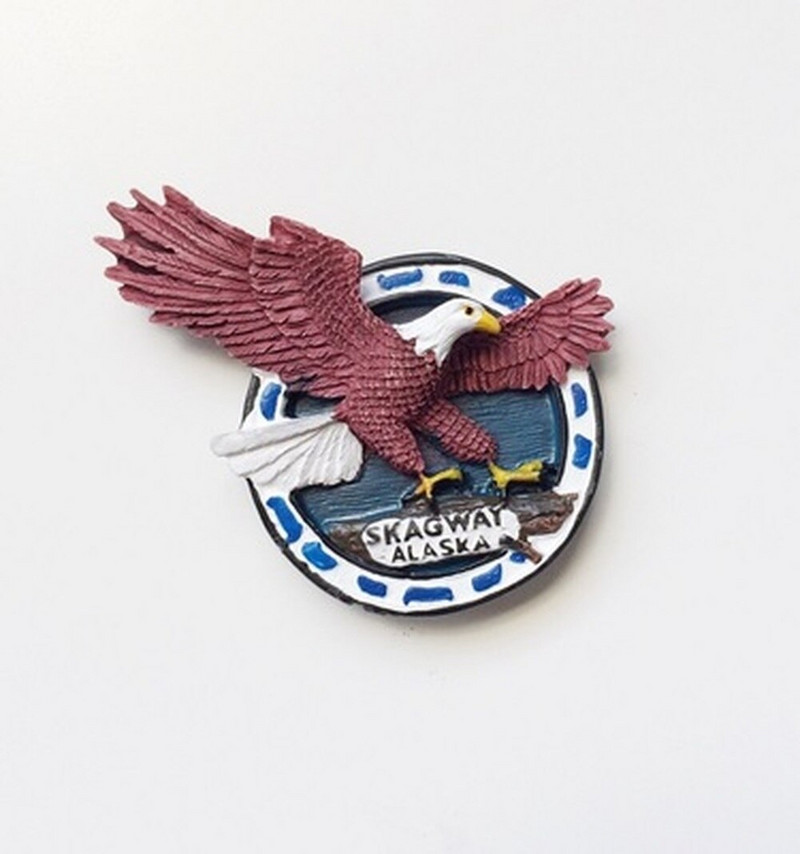 BABELEMI JAV Šaldytuvo magnetai Niujorkas Las Vegasas Čikaga San Franciskas Majamis Aliaska Suvenyrai Šaldytuvo magnetas Namų dekoravimas