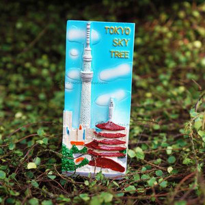 BABELEMI Cestovné suveníry pre Japonsko Tokijská veža Sky Tree Mount Fuji Shirakawago Zlatý pavilón Magnety na chladničku Nippon Home Decor