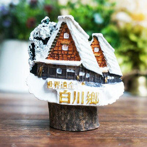 BABELEMI Cestovné suveníry pre Japonsko Tokijská veža Sky Tree Mount Fuji Shirakawago Zlatý pavilón Magnety na chladničku Nippon Home Decor
