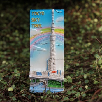 BABELEMI Αναμνηστικά ταξιδιού για την Ιαπωνία Tokyo Tower Sky Tree Mount Fuji Shirakawago Golden Pavilion Ψυγείο Μαγνήτες Nippon Διακόσμηση σπιτιού