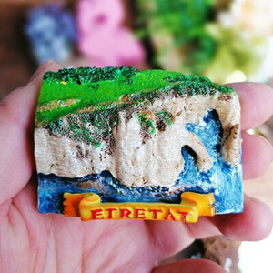 Franța Paris Normandia Selvia Orleans Nancy Nice Magnet pentru frigider Suvenir de călătorie Autocolant magnetic pentru frigider Oraș faimos