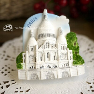 Franța Paris Normandia Selvia Orleans Nancy Nice Magnet pentru frigider Suvenir de călătorie Autocolant magnetic pentru frigider Oraș faimos