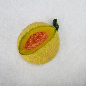 Lovely 3D Fruits Hűtőmágnesek Kreatív kézzel készített műgyanta hűtőszekrény mágneses üzenetmatricák lakberendezési dekoráció