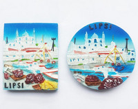 BABELEMI 1 db Creative Greece LIPSI World Travel Hűtőmágnes turista ajándéktárgyak