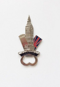 Висококачествени метални 3D магнити за хладилник Британски туристически сувенир Лондон Биг Бен Декоративни магнитни стикери за хладилник