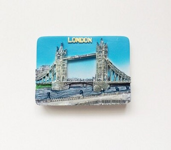 Висококачествени метални 3D магнити за хладилник Британски туристически сувенир Лондон Биг Бен Декоративни магнитни стикери за хладилник