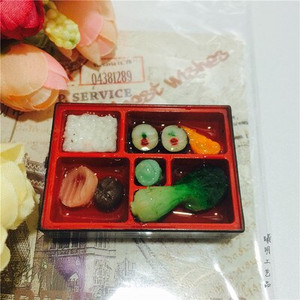 Kreatív, szép 3D-s szimuláció Élelmiszer-ebéd Szusi Hűtőmatricák Japán turista ajándéktárgyak Szilikagél hűtőszekrény mágneses matricák