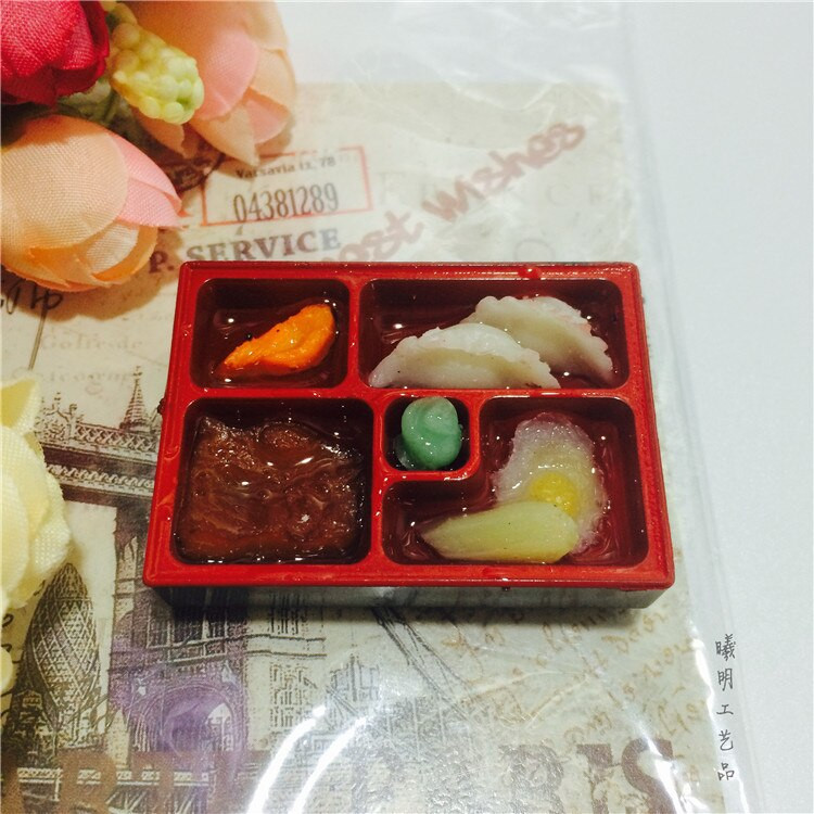 Kreatív, szép 3D-s szimuláció Élelmiszer-ebéd Szusi Hűtőmatricák Japán turista ajándéktárgyak Szilikagél hűtőszekrény mágneses matricák