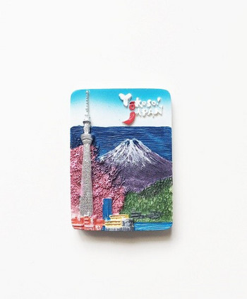 Ново пристигане 3D ръчно рисувани Йокосо Нагоя Япония Магнит за хладилник Туристически сувенири Магнитни стикери за хладилник Декорация на дома