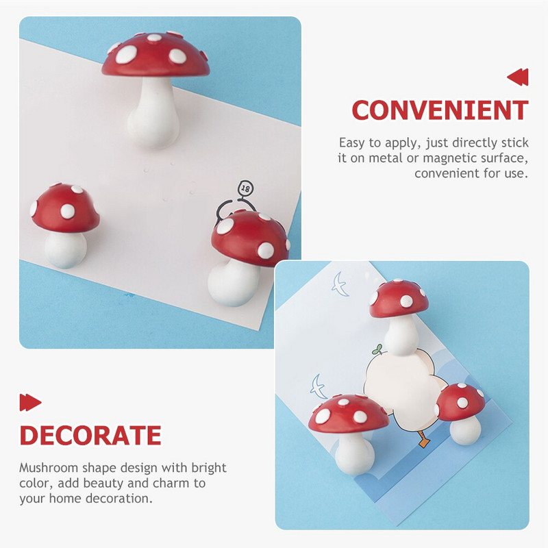 Mágnesek Hűtőgomba Mágnes Hűtőtábla Fehértábla Gyanta Locker3D Decor Lovely Kids