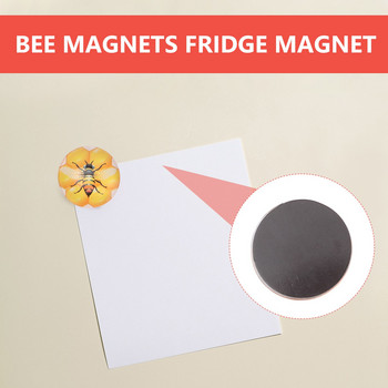 Magnetsfridge Стъклен хладилник Insect Whiteboard Officebumble Animal Decor Stickersmagneticlocker Magnet Crystal Kitchen Home