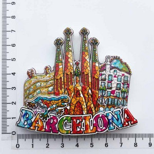 BABELEMI 1kom Hot Španjolska Madrid Barcelona Toledo Granada Magnet za hladnjak Suveniri Magneti za hladnjak Naljepnice Poklon Uređenje doma