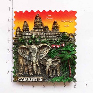 BABELEMI Fracne Kambodža Itaalia Saksamaa Kreeka Ungari India Iisrael Külmkapimagnet New Yorgi suveniiride külmkapi magnetkleebis