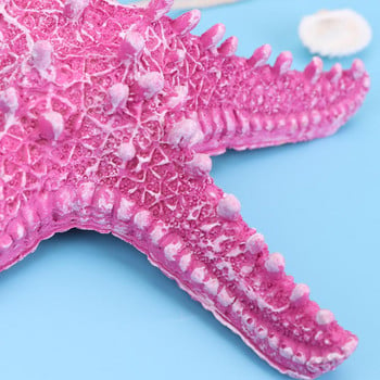 Μεσογειακό στυλ Sea Star Shape Resin Crafts Διακοσμητικά Δίχτυ ψαρέματος Κρεμαστό τοίχου Κρεμαστό Κομψή διακόσμηση σπιτιού