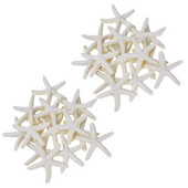 30 kusov krémovo-bielych hviezdic na ceruzky na prsty na svadobnú dekoráciu, bytové dekorácie a remeselné projekty
