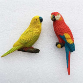 Ukrasi za dom Magnetske naljepnice za hladnjak Životinja Papiga Magneti za hladnjak za djecu Igračke za rano obrazovanje Proizvodi