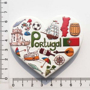 BABELEMI Португалия Сувенир за пътуване Магнити за хладилник Креативна смола 3D Лисабон Порто Мадейра Синтра Фадо Декорация на магнит за хладилник