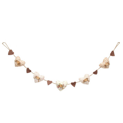 Srce Girlanda Viseći ukrasi Dekorativni ukrasi Banner Plažna tkanina Zidna strnadica Kućna sirena Nautička vjenčana dekoracija Zvijezda