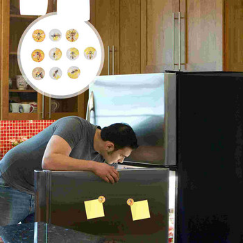25 бр. Favors Домашен магнит Магнити за хладилник Офис Магнит за бяла дъска Декоративни магнити за хладилник Кръгли стикери за хладилник