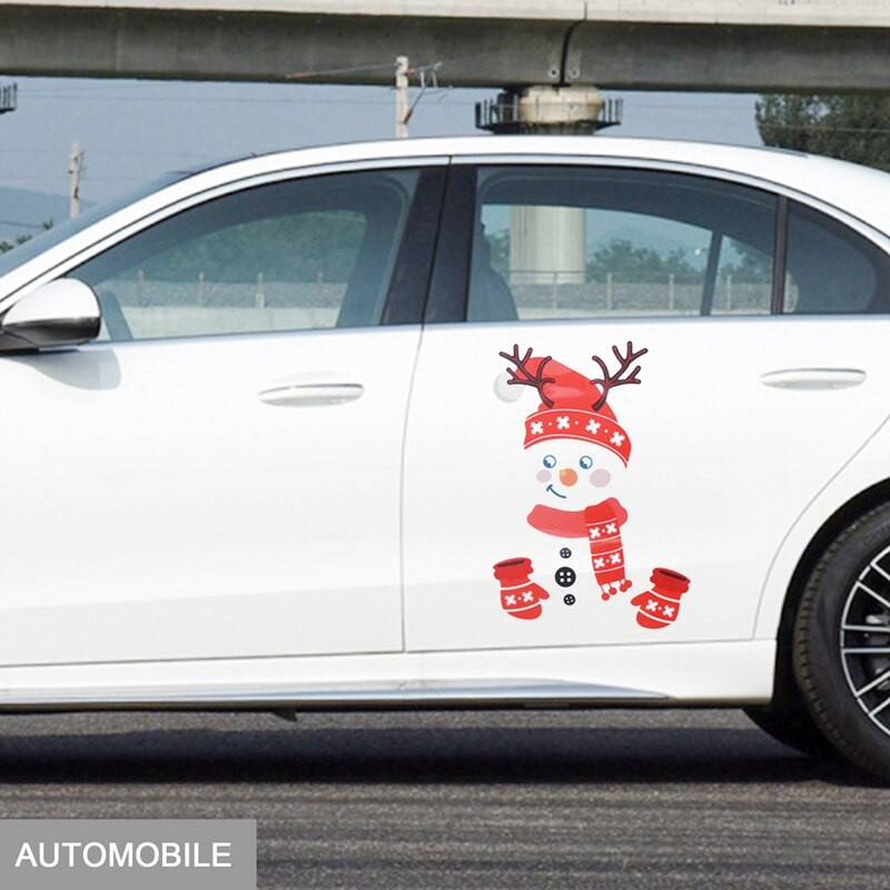 Om de Zăpadă Desene Animat Crăciun Magneti Frigider Dulapuri Autocolante Amuzante Drăguț Bucătărie Garaj Sărbători Decor Casa Ușă