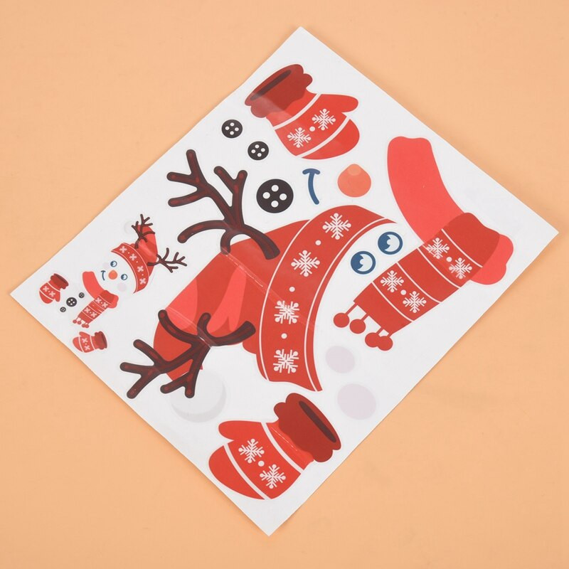 Om de Zăpadă Desene Animat Crăciun Magneti Frigider Dulapuri Autocolante Amuzante Drăguț Bucătărie Garaj Sărbători Decor Casa Ușă