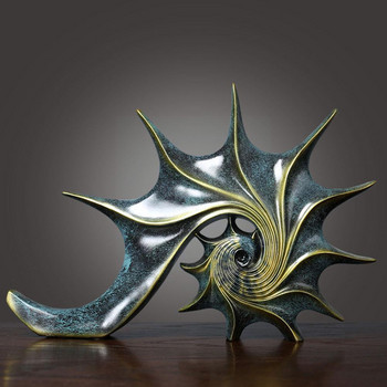 Φυσικά στολίδια σαλιγκαριού τριαντάφυλλο Σπάνιο ψάρι βούκινο αστερίας για χειροτεχνίες εξωραϊσμού ενυδρείων Sculpture G Z3d6