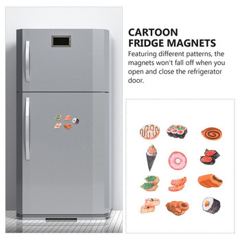 10 бр. Стикери за стикери за хладилник Карта Магнит Кухненски магнити за хладилник Магнити за офис Стикер за хладилник