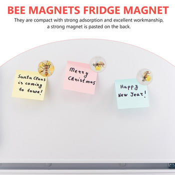 Magnetsfridge Γυάλινο Ψυγείο Εντόμων Whiteboard Officebumble Ζώο Διακόσμηση Αυτοκόλληταmagneticlocker Magnet Crystal Kitchen Home