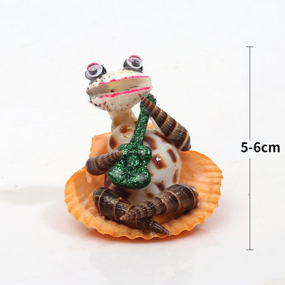 Aranyos figurák Természetes kagylók Díszek Kagyló Kézműves Házi Dekoráció Asztali díszek Madarak Rókák Kreatív ajándékok gyerekeknek