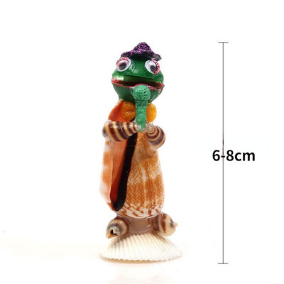 Aranyos figurák Természetes kagylók Díszek Kagyló Kézműves Házi Dekoráció Asztali díszek Madarak Rókák Kreatív ajándékok gyerekeknek