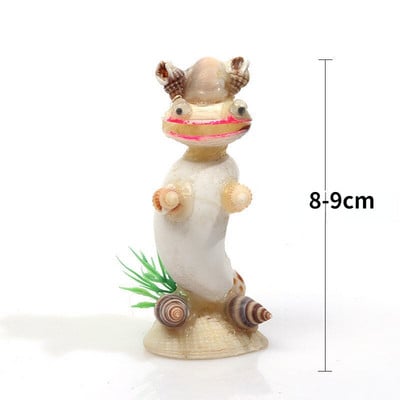 Aranyos figurák Természetes kagylók Díszek Kagyló Kézműves Házi Dekoráció Asztali díszek Madarak Rókák Kreatív ajándékok gyerekeknek