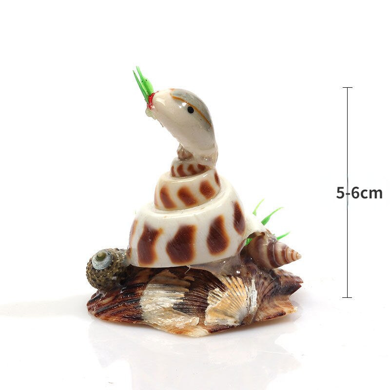 Aranyos figurák Természetes kagylók Díszek Kagyló Kézműves Házi Dekoráció Asztali díszek Madarak Rókák Kreatív ajándékok gyerekeknek