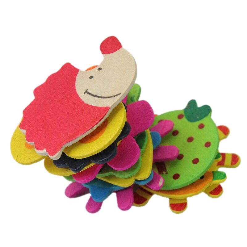 48 db új fa hűtőszekrény hűtőmágneses oktatójáték kisfiúnak