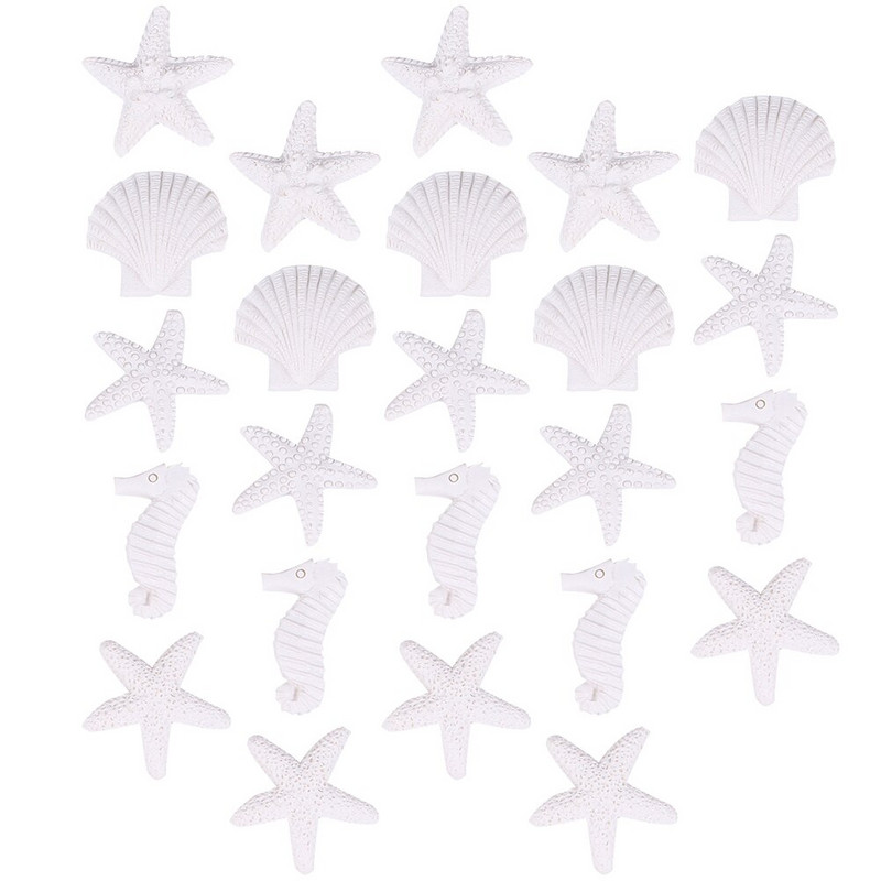 24 db Seahorse karácsonyi díszek tartály dekoráció karácsonyi tartály karácsonyi akvárium