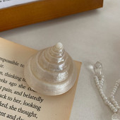 CuteLife Nordic Jewelry Natural Shell Otthoni dekoráció Tengerparti Esküvői Kiegészítők Shell Akvárium Dísz Akvárium Kagyló Nyaklánc