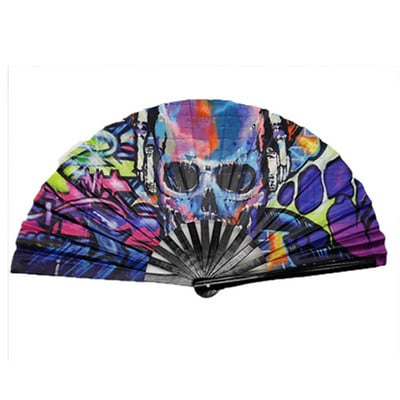 Velika kineska sklopiva ručna Rave Fan Art Craft Poklon za svadbeni ples Ručna lepeza Festival Party Fan Poklon za ventilator Home Decor Drag Queen
