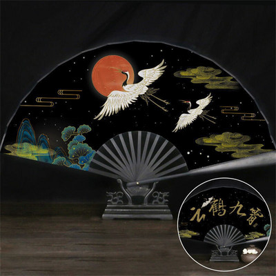 14 Stiilis 60cm Kokkupandav lehvik Antiik Stiilis Kraana Rebane Müüt Kokkupandav Lehvik Hiina Stiilis Tutt Tantsuriiete Aksessuaar Kodukaunistus